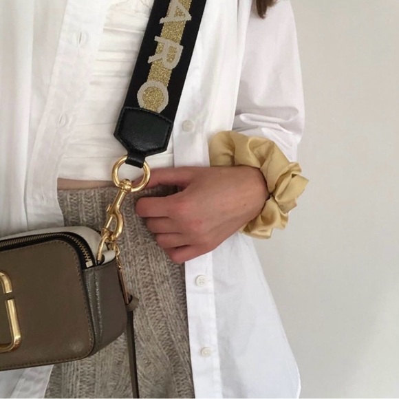 Marc Jacobs Beige Leather Snapshot Camera Crossbody Bag - Picture 2 of 9